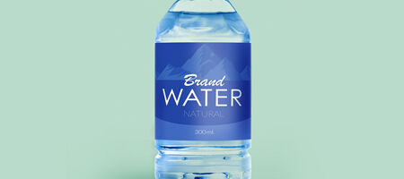 Brandwater Small Water Bottle  Water bottle label design, Small water  bottle, Water bottle