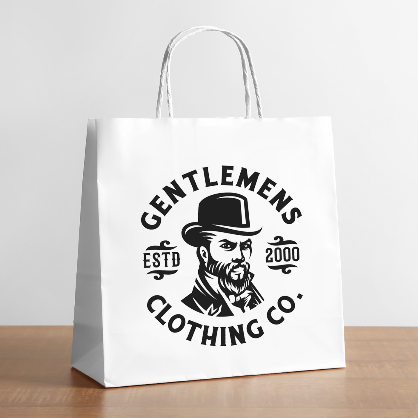 Brown Paper Bag MockUp | GraphicBurger