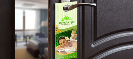 Custom Door Hanger Printing at