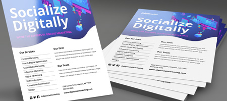Spot UV Sell Sheets