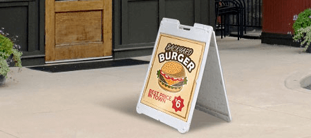 Plastic Sandwich Boards