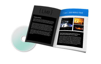 CD Booklet Printing, 120mm Booklets