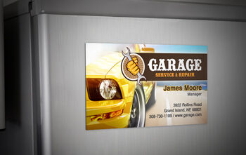 Business Card Magnets - Cheap - Free Shipping