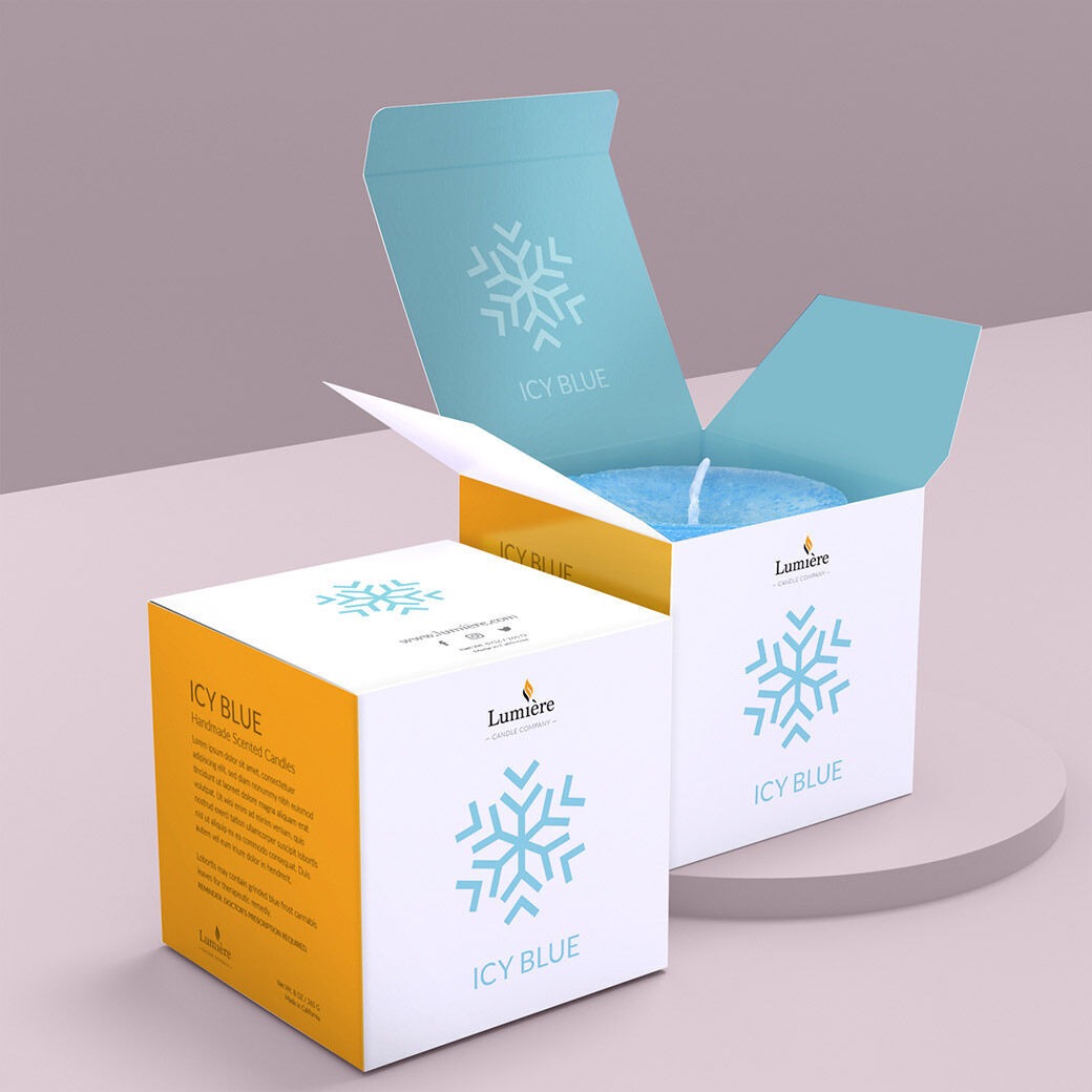 Candle Boxes with Inserts Wholesale Packaging