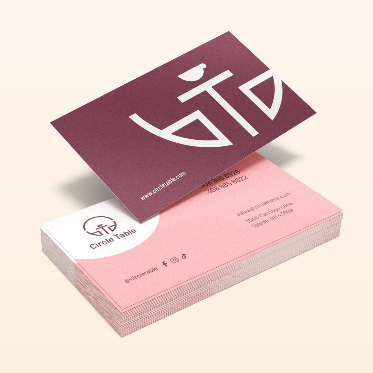 Silk Business Cards
