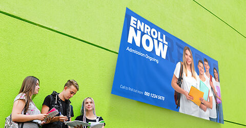 Larger Banners (8’ x 3’ or 10’ x 5’)