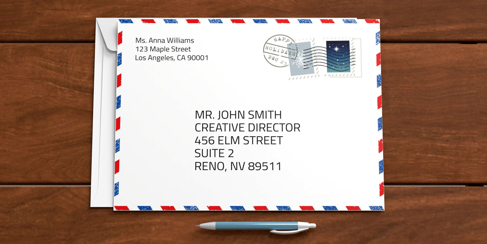 How to Address Christmas Cards Properly | NextDayFlyers, image size:1945x974