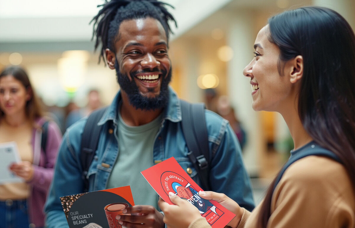 Create a unique flyer targeting students and distribute them in campuses