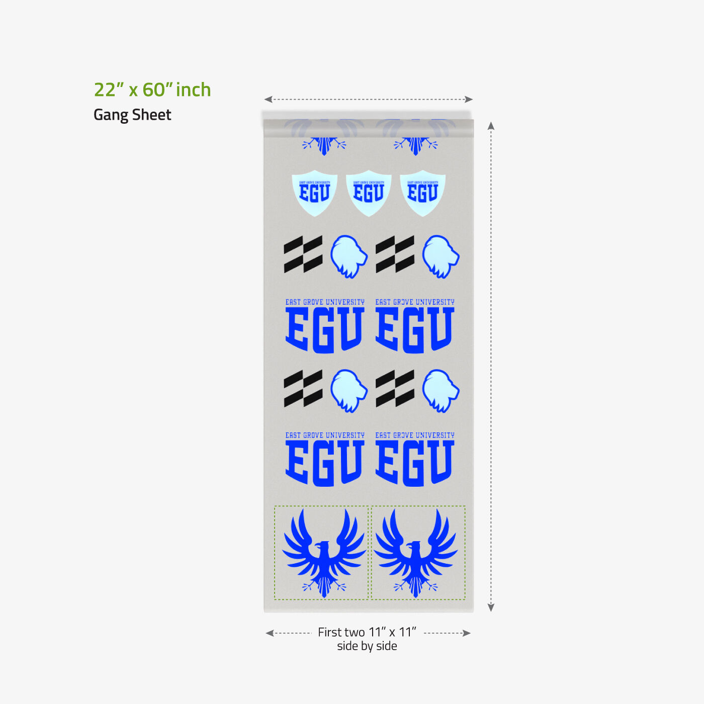 custom dtf transfer printing