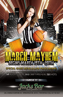 Sports Bar Flyer Template