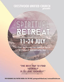 Spiritual Retreat Flyer Template