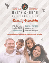 Church Worship Flyer Template