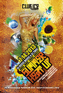 Summer Party Club Flyer