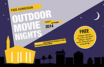 Movie Night Postcard Template