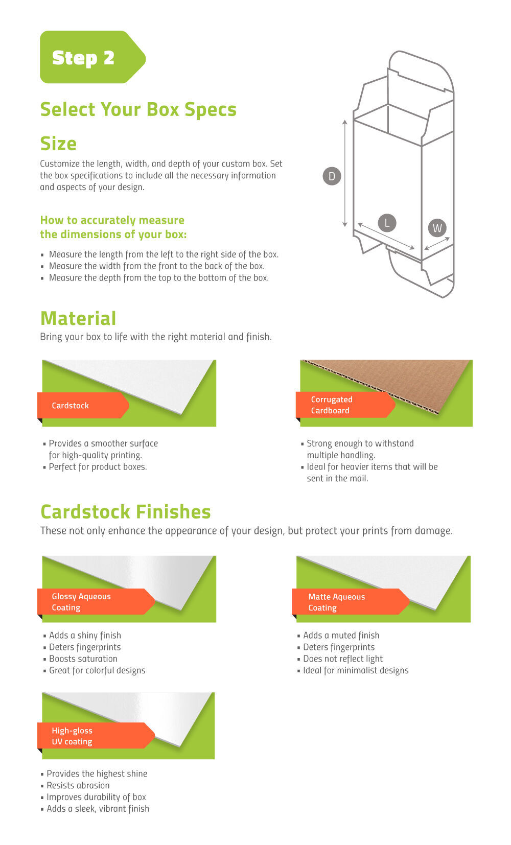 Select your Own Specs