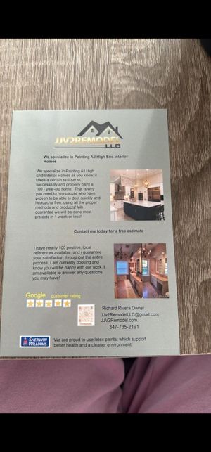 Flyers for our Painting, Drywall  business 