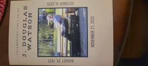 Celebration of Life brochure