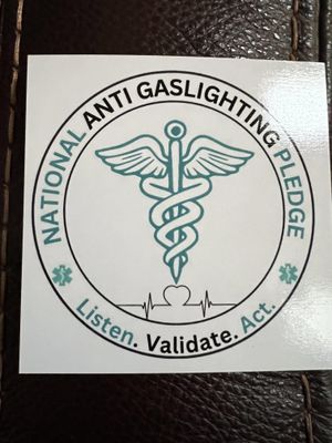 Anti Gaslighting Pledge Magnets