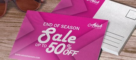 premium postcard printing